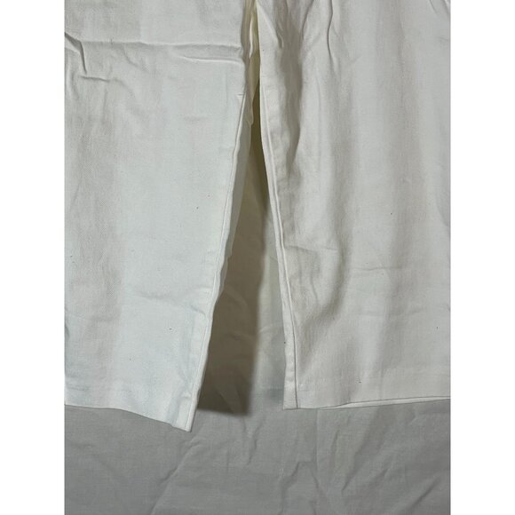 spring street Capri pants buttons cotton blend foe pockets size 3 waist 26 READ - Picture 9 of 10